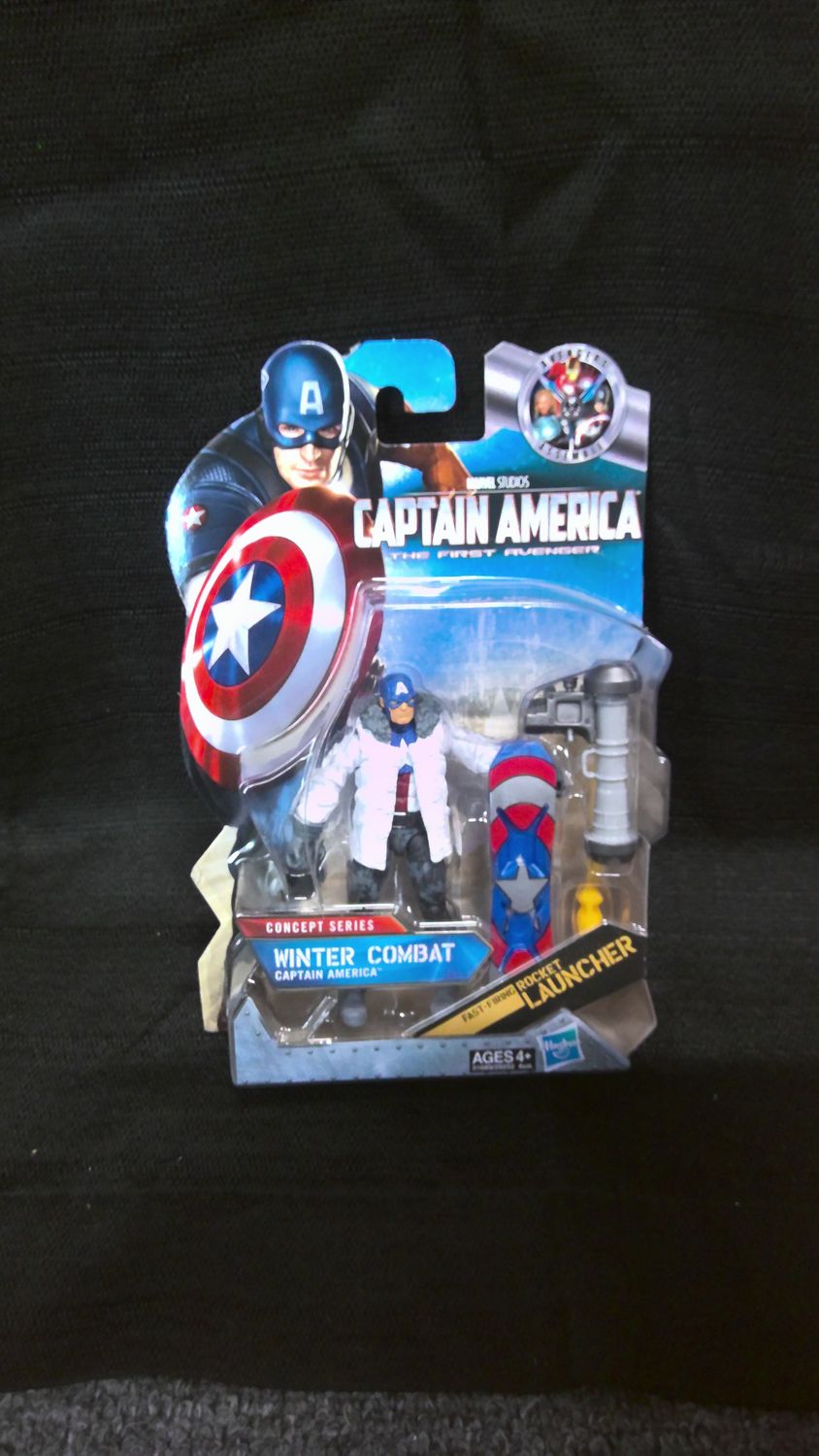 Hasbro Captain America The First Avenger Winter Combat Captain America Hasbro Captain America The First Avenger Winter Combat Captain America