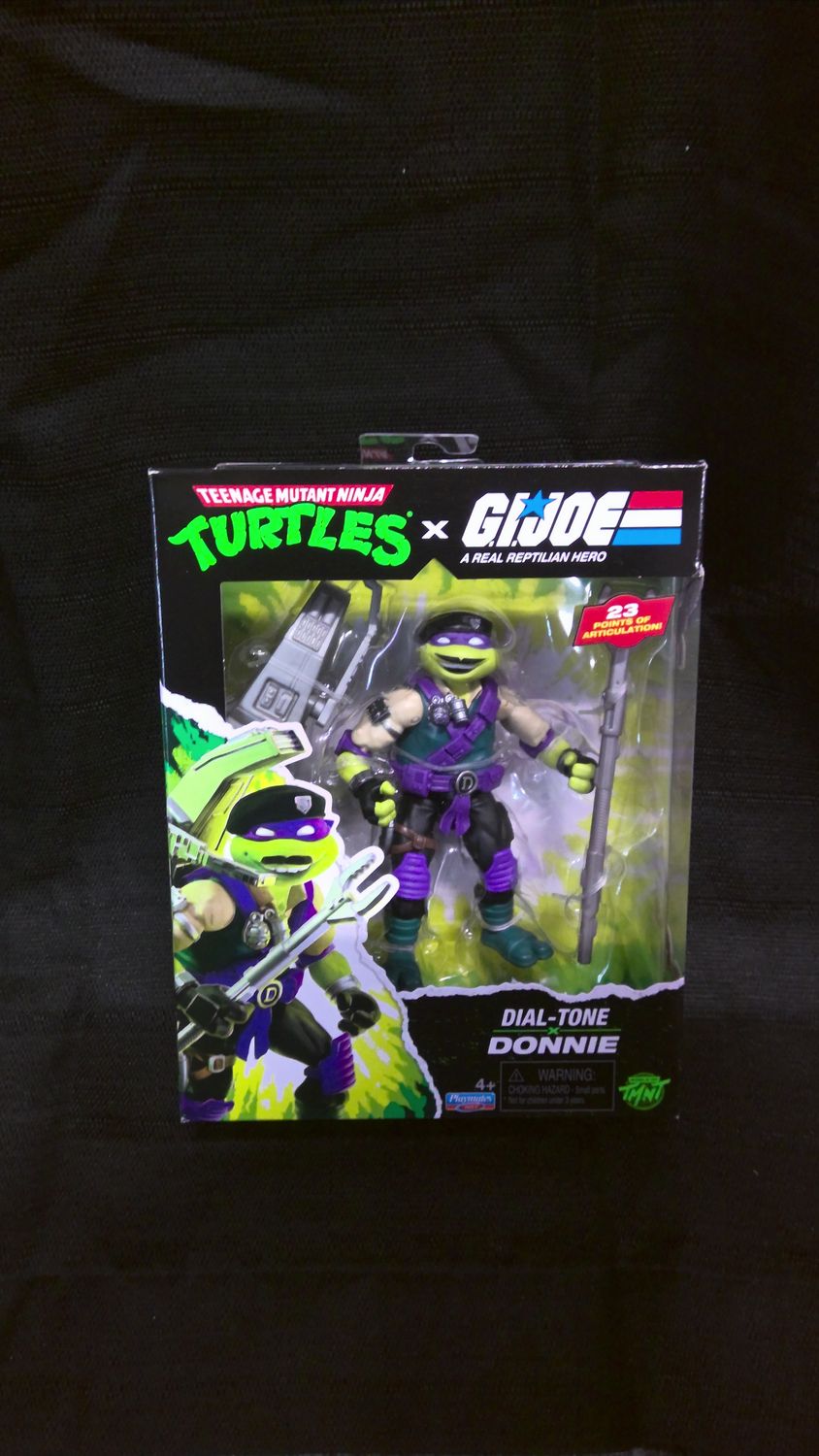 Playmates TMNT GI Joe Dial Tone Donnie