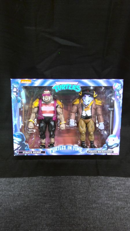 Neca TMNT Turtles In Time Pirate Bebop &amp; Pirate Rocksteady