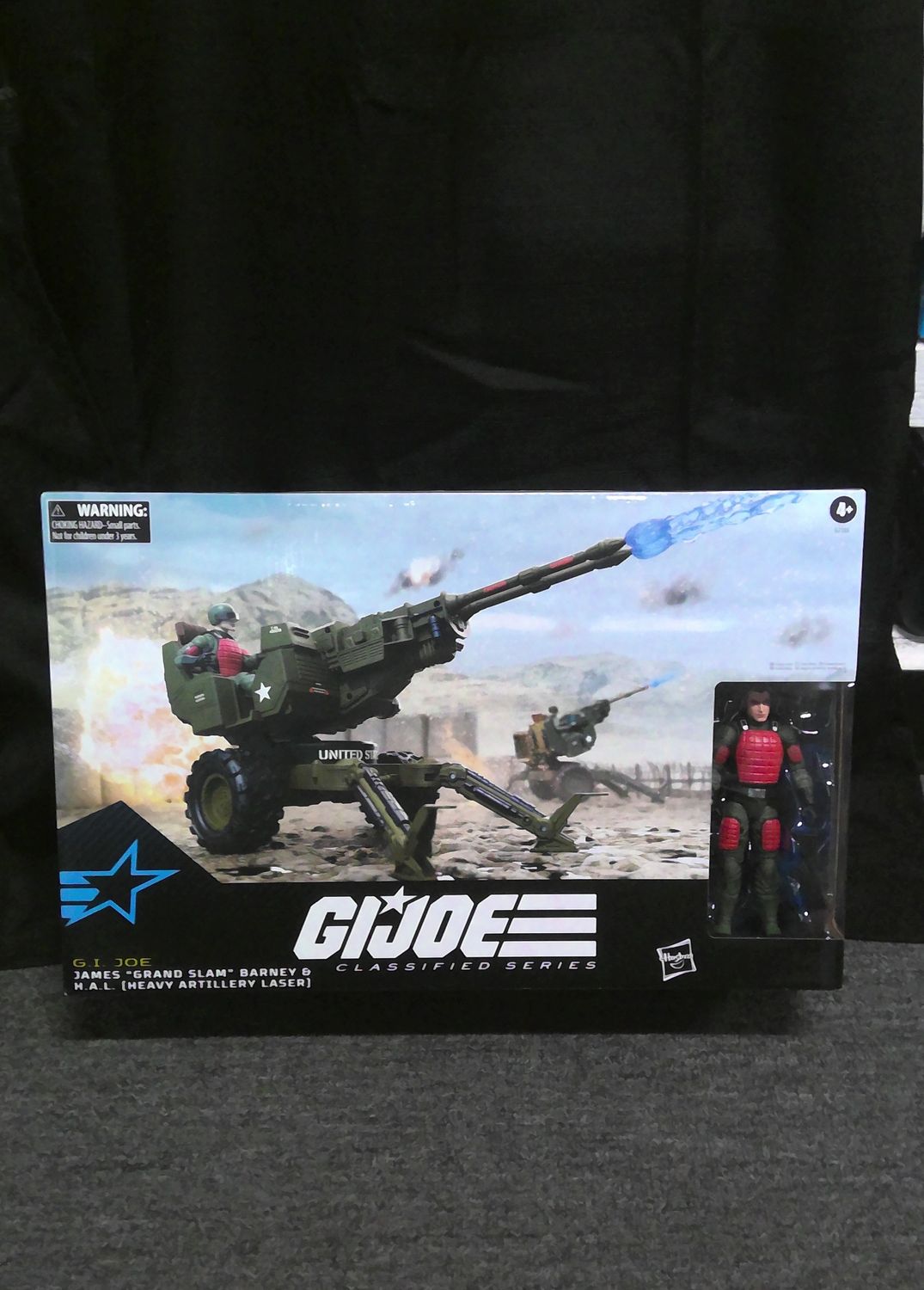 Hasbro GI Joe Classified Series James Grand Slam Barnes & H.A.L. Hasbro GI Joe Classified Series James Grand Slam Barnes & H.A.L.