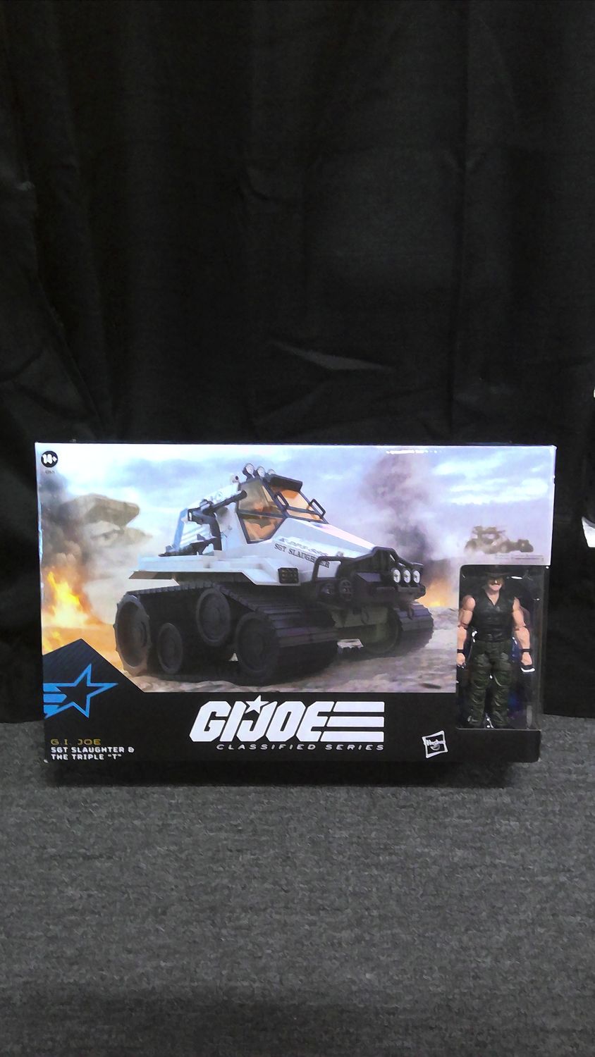 Hasbro GI Joe Classified Series SGT Slaughter & The Triple T Hasbro GI Joe Classified Series SGT Slaughter & The Triple T