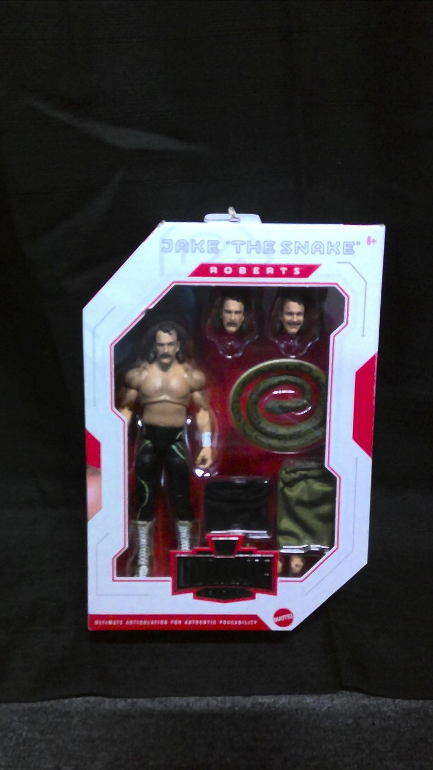 Mattel WWE Ultimate Edition Jake The Snake Roberts Mattel WWE Ultimate Edition Jake The Snake Roberts