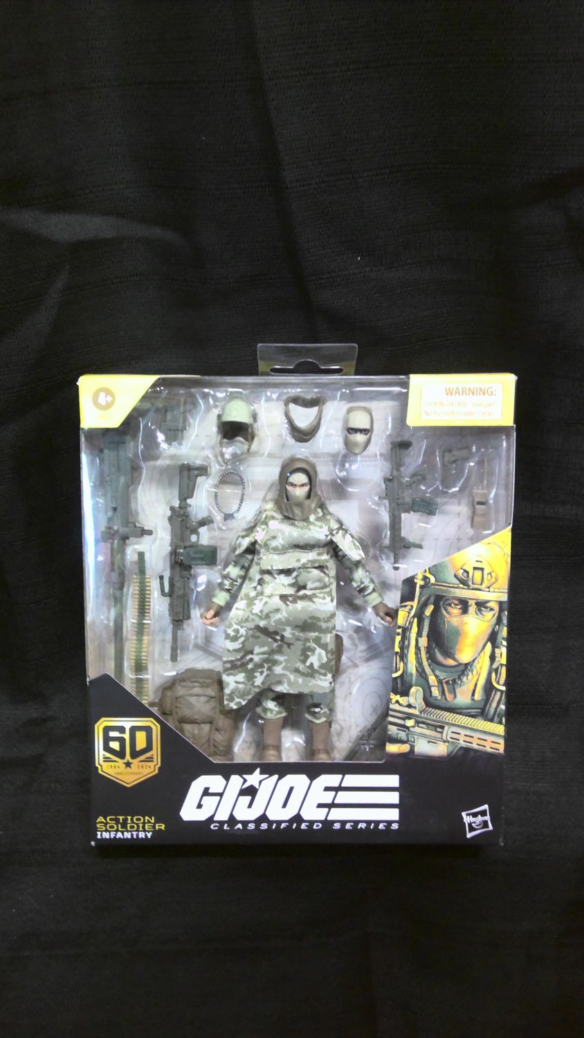 GI Joe Classified Series 60TH Anniversary Action Soldier Infantry