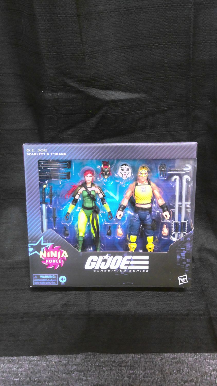 Hasbro GI Joe Classified Series Ninja Force Scarlett &amp; T'Bang