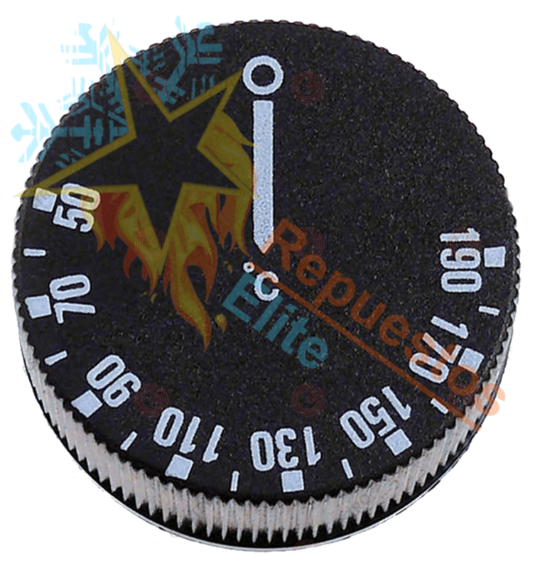 MANDO TERMOSTATO 50-190ºC Ø42mm