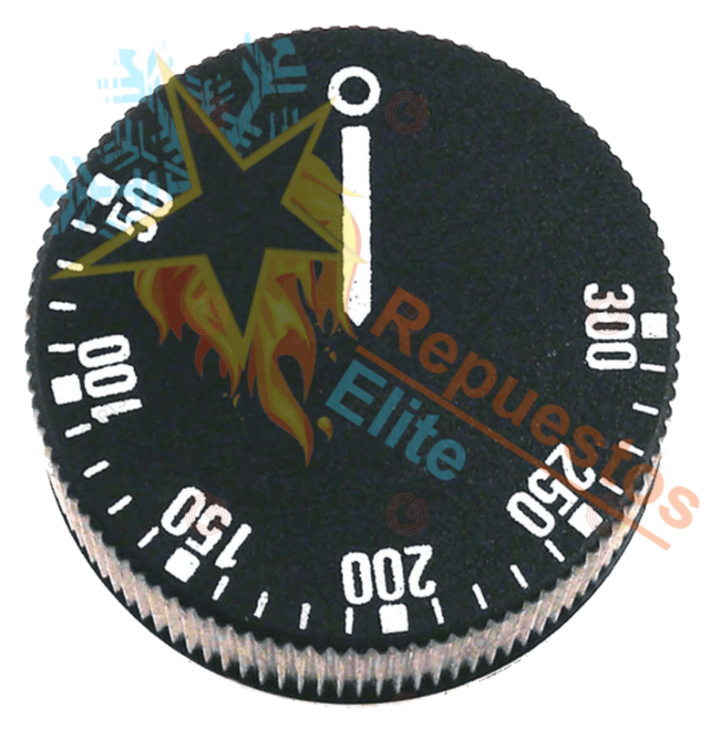 MANDO TERMOSTATO 50-300ºC Ø42mm