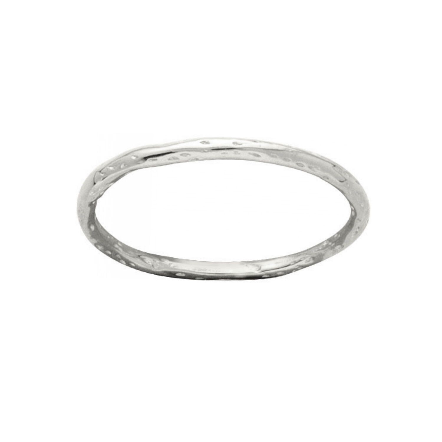 Bague fil martelé Homme-Femme