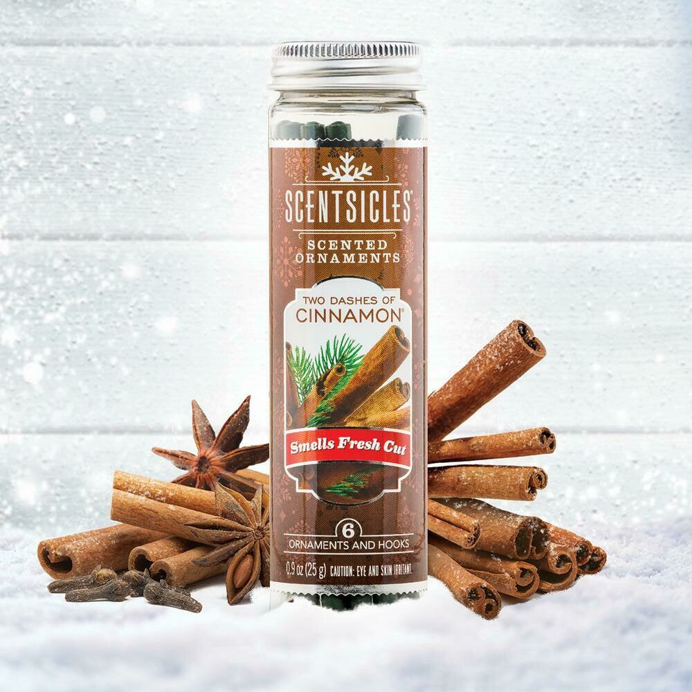 Two Dashes of Cinnamon Scented Ornaments