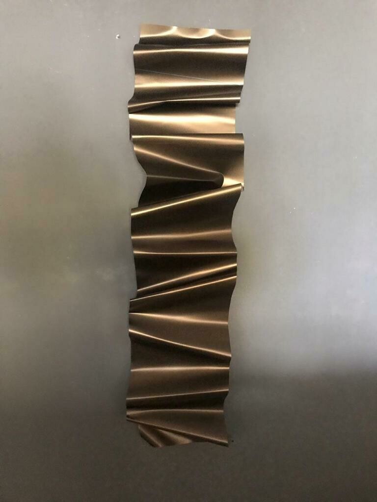 Escultura de Aluminio Bronce Mate