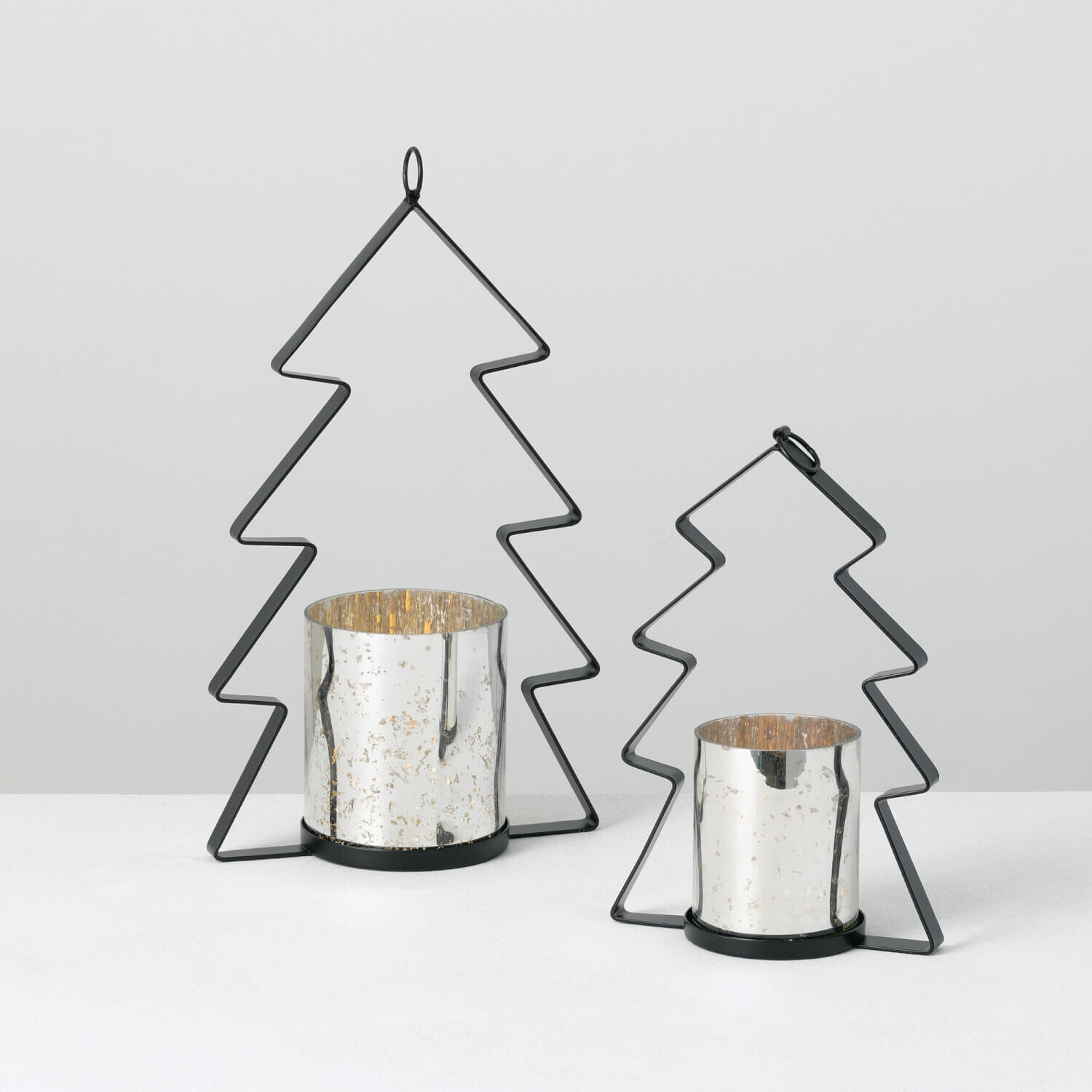 TREE CANDLE HOLDERS