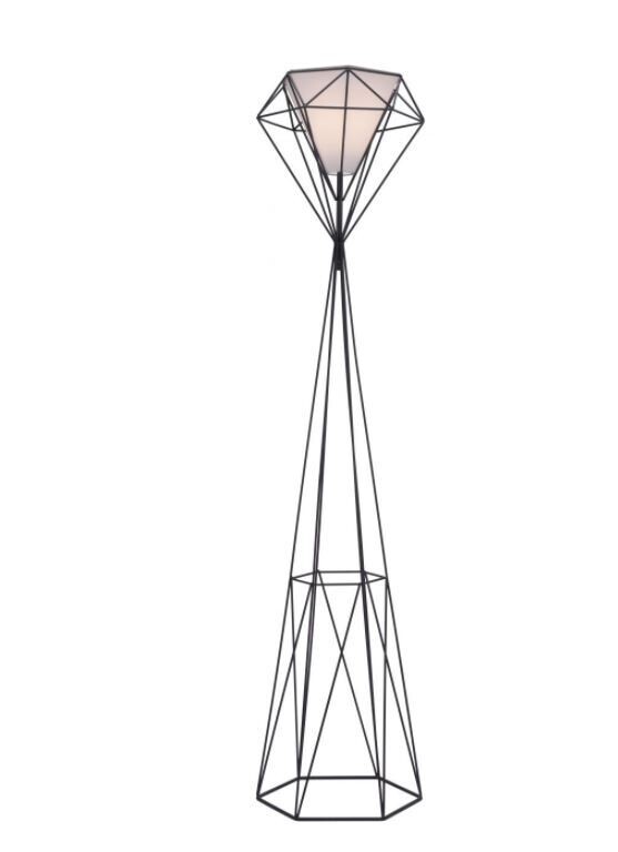 Delancey Floor Lamp Black ZM