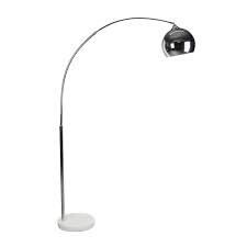 METAL 77 ARCH FLOOR LAMP W/ MARBLE BASE,
