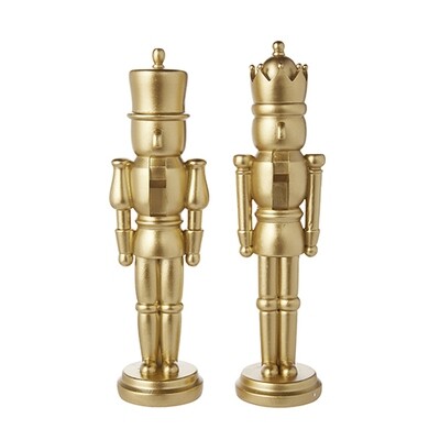 13" Gold Nutcracker