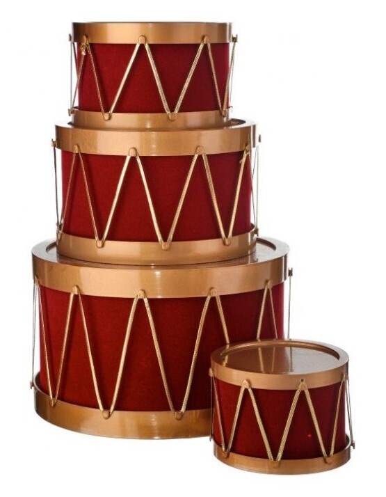 4.5&quot;-11&quot; VP FLOCKED DRUM W/ROPE CONTAINER