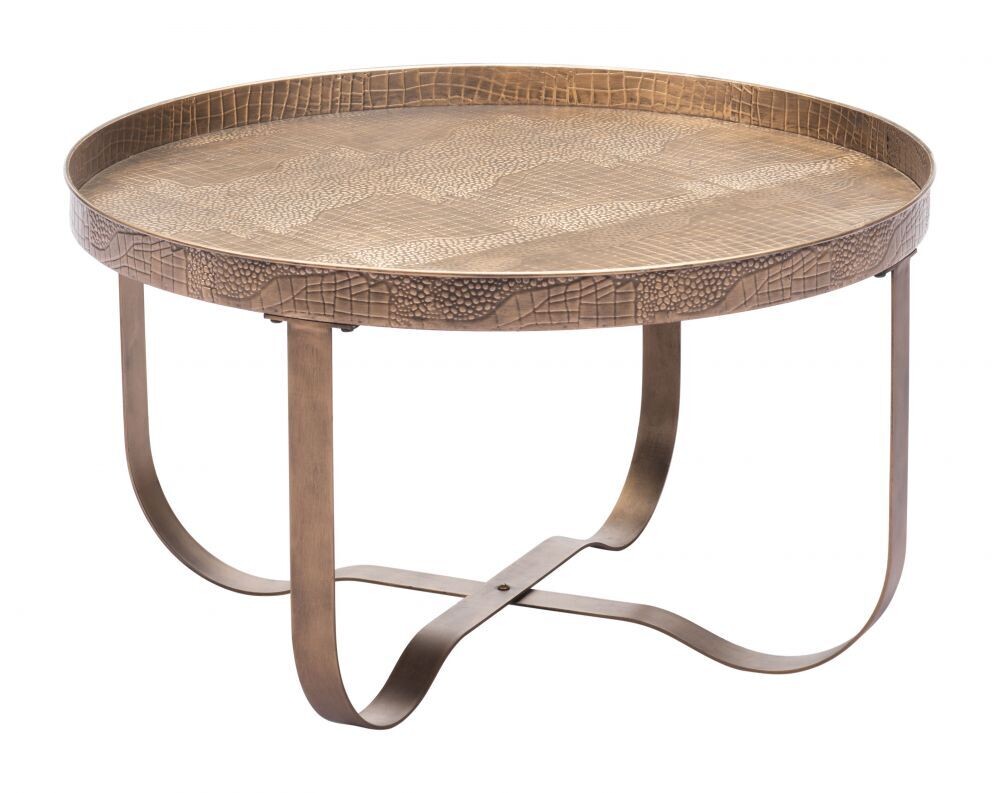Vannes Coffee Table Brass ZM