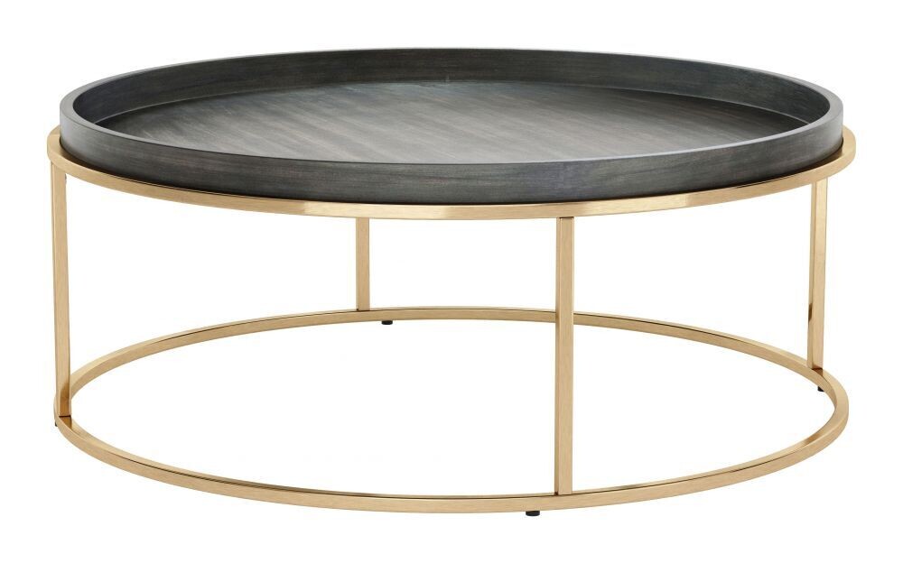Jahre Coffee Table Black &amp; Brass ZM
