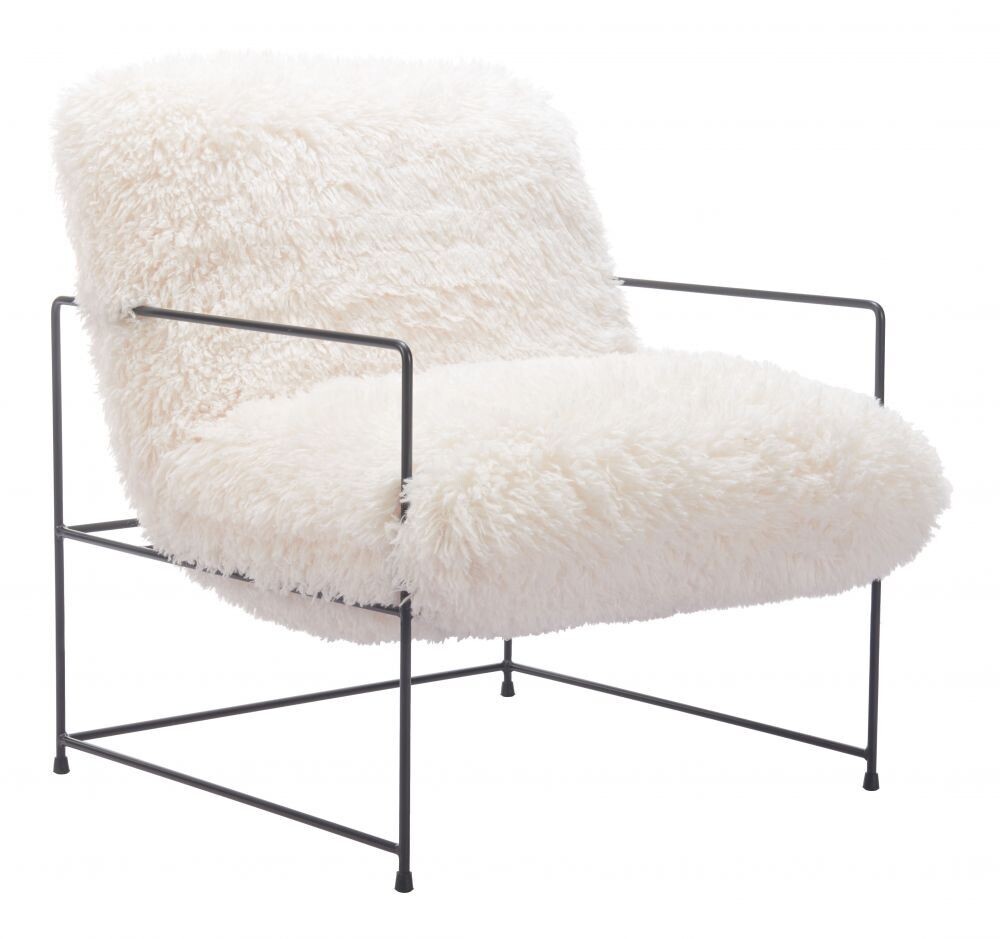 Pelut Accent Chair White ZM