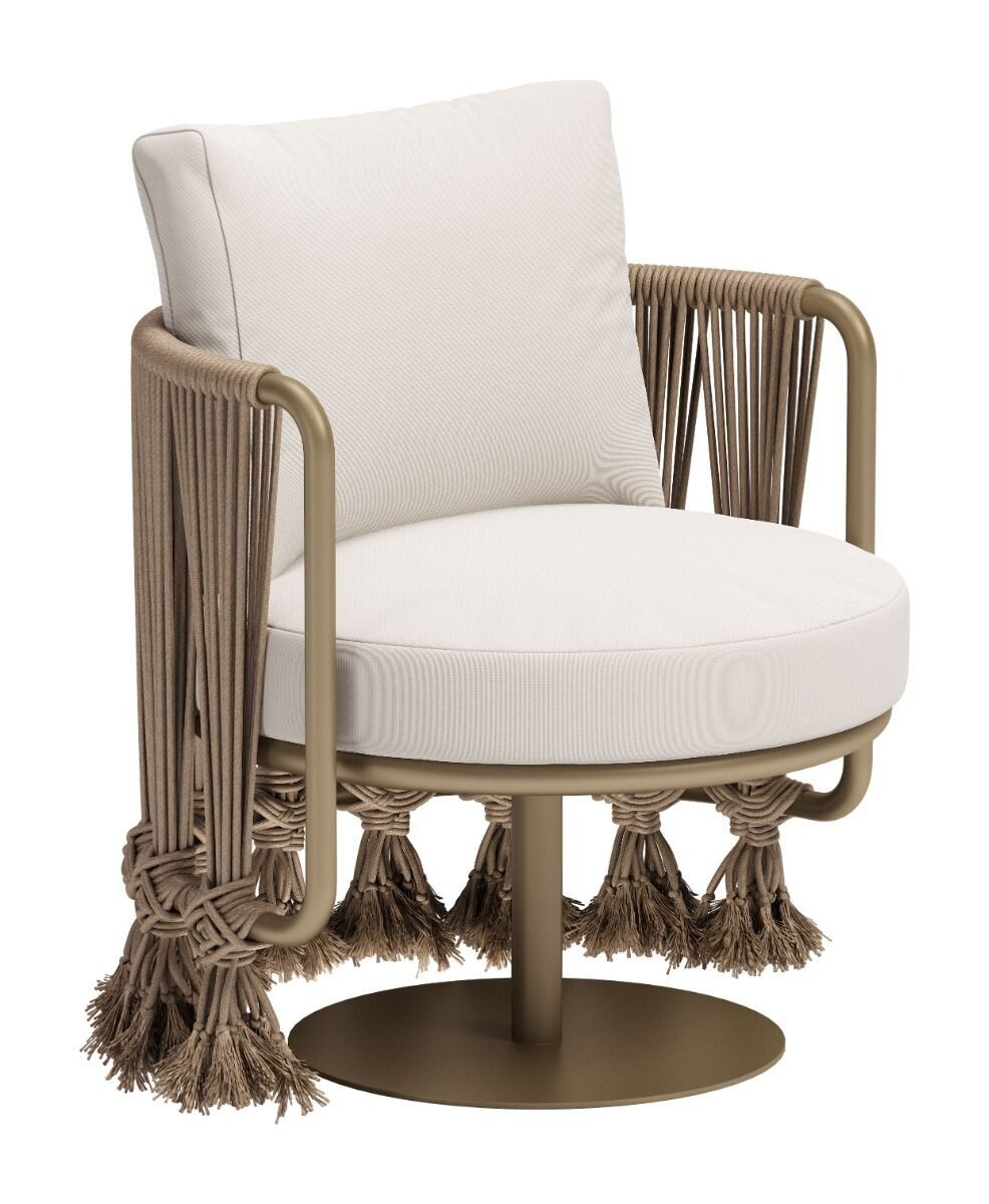 Uzel Accent Chair White ZM