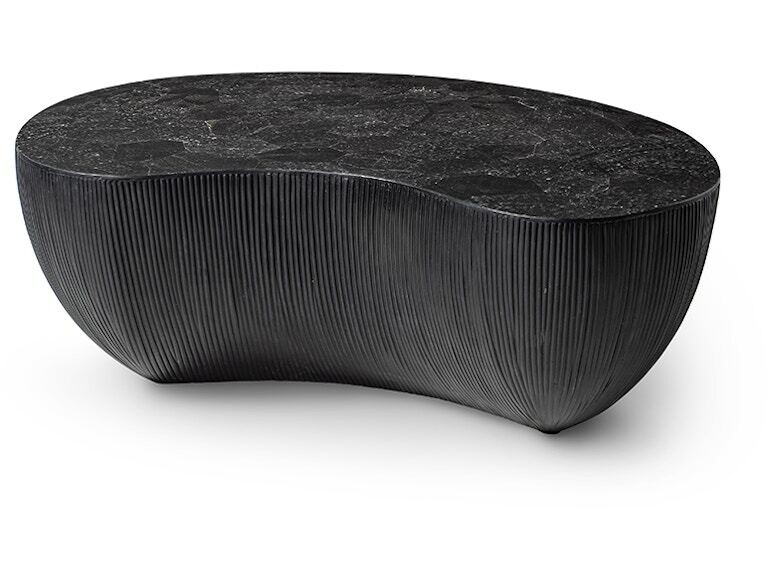 CALANOVA OUTDOOR COFFEE TABLE SMALL, BLACK
