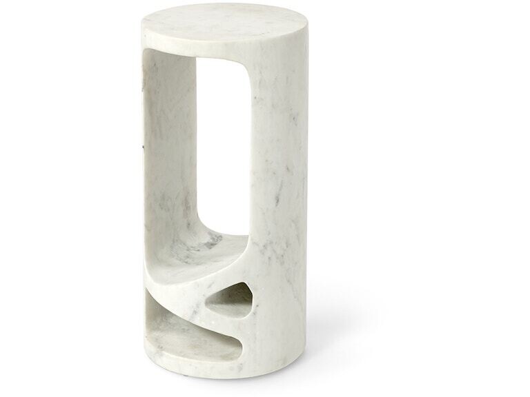 LENA MARBLE ACCENT TABLE, LARGE