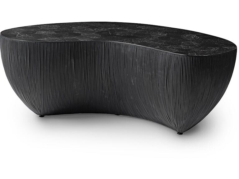 CALANOVA OUTDOOR COFFEE TABLE LARGE, BLACK