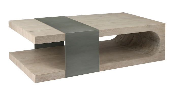 DANICA RECLAIMED OAK 62&quot; COFFEE TABLE