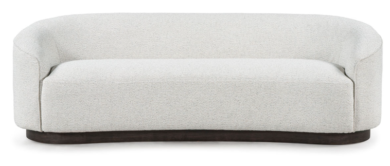 BEVERLY 90&quot; SOFA IVORY