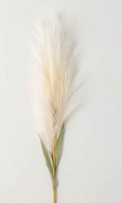 FAUX DRIED CREAM REED SPRAY