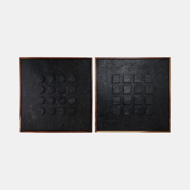 S/2 94x47 Hand Painted Rnd-square Block Dimensions