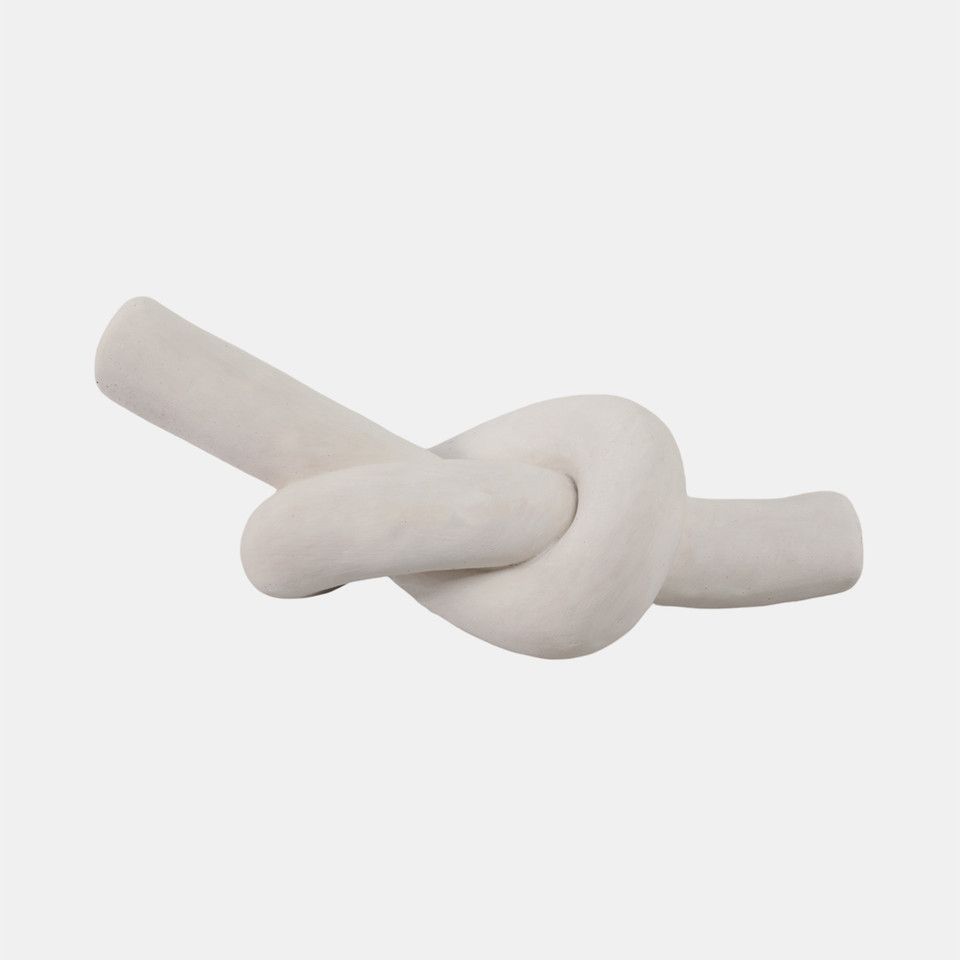 11x5&quot; Knot, White