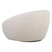 DeSoto Swivel Chair, Cream 39 W X 28 H X 38 D (in)