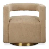 Grounded Swivel Chair 28 W X 28 H X 30 D (in)