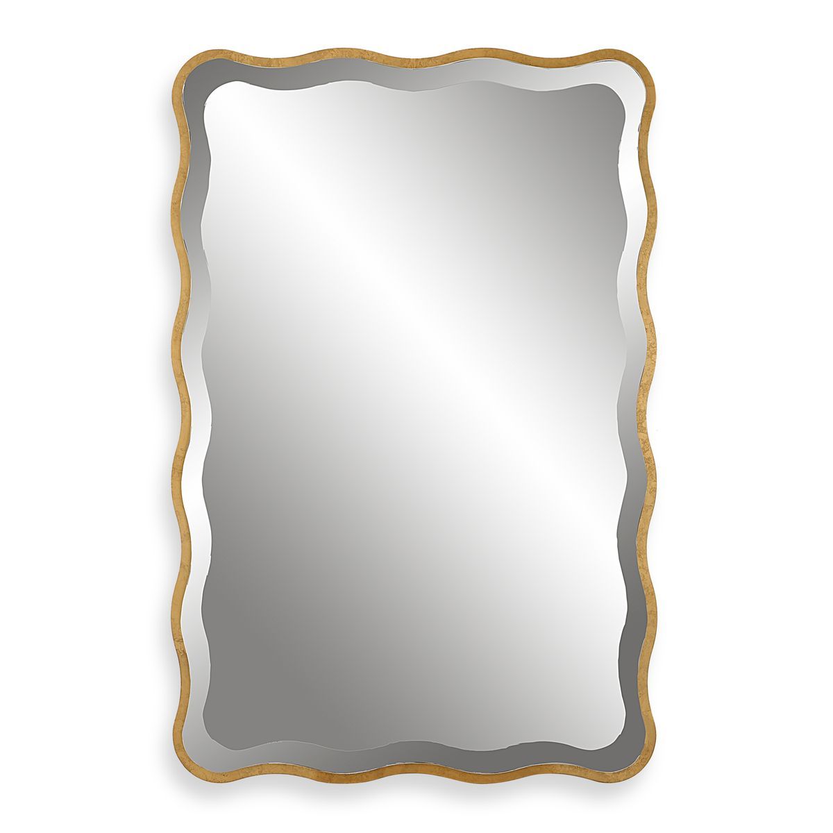 Aneta Mirror, Gold 24 W X 36 H X 1 D (in)