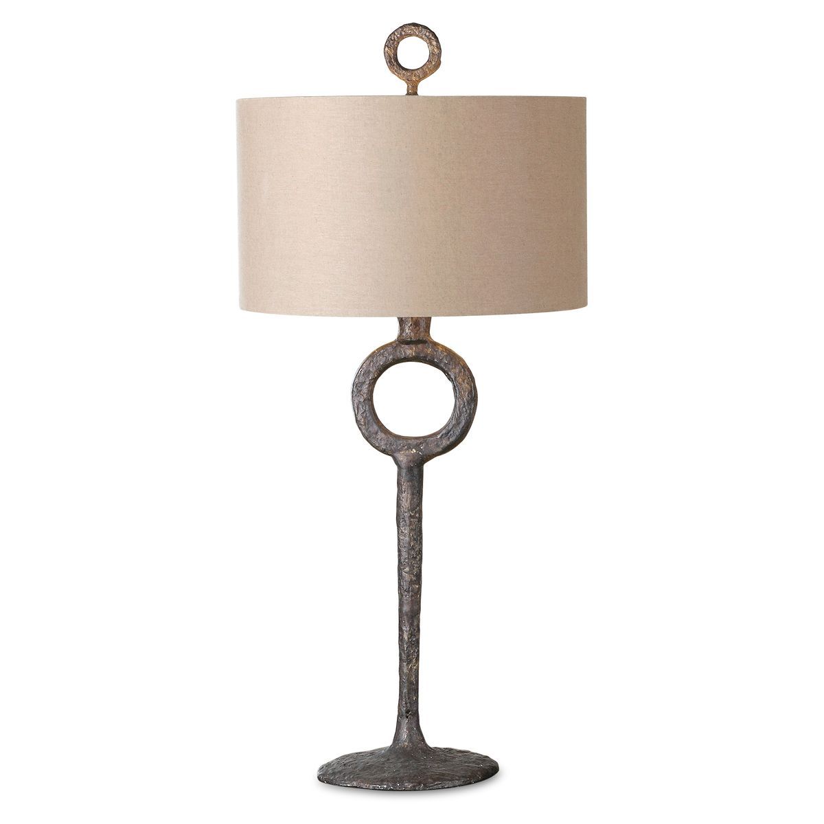 Ferro Table Lamp 35H, SHADE 10H X 16 Dia. (in)