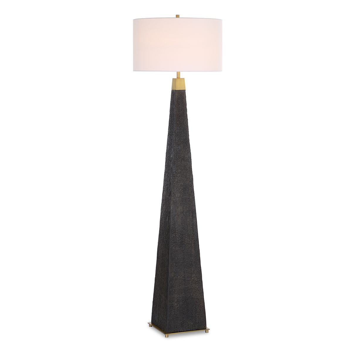 Lathey Floor Lamp 68H, SHADE 11H X 19 Dia. (in)