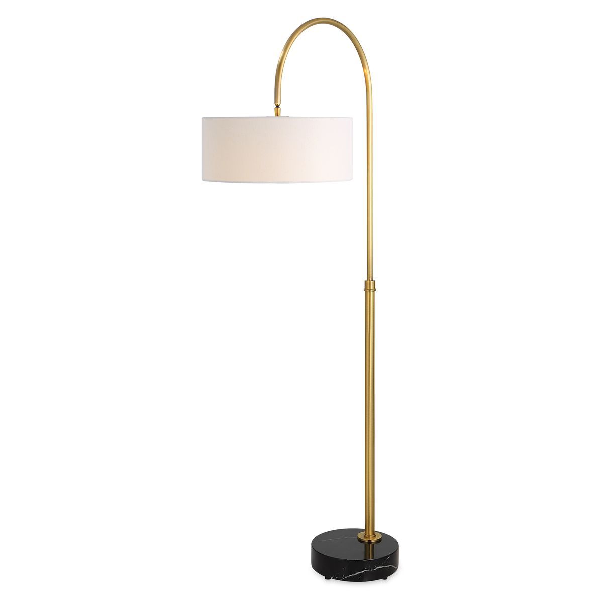 Huxford Floor Lamp 69H, SHADE 7H X 17 Dia. (in)