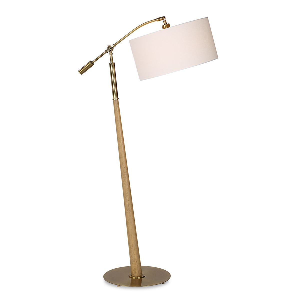 Kennett Floor Lamp 62H, SHADE 9H X 18 Dia. (in)