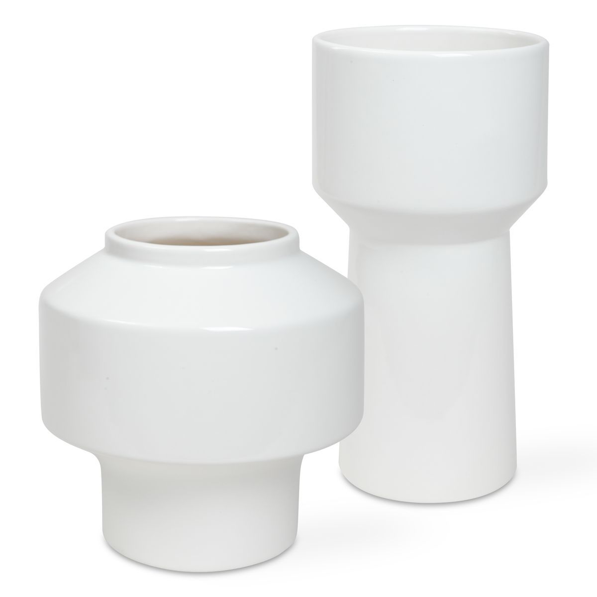 Illumina Vases, S/2 5 W X 10 H X 5 D (in)