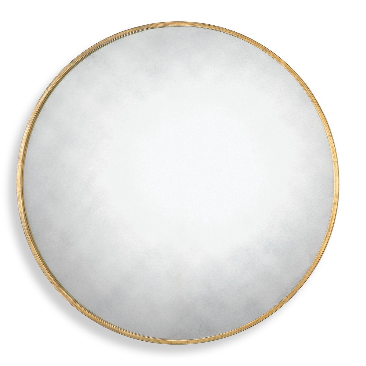 Junius Round Mirror, Gold 43 W X 43 H X 1 D (in)