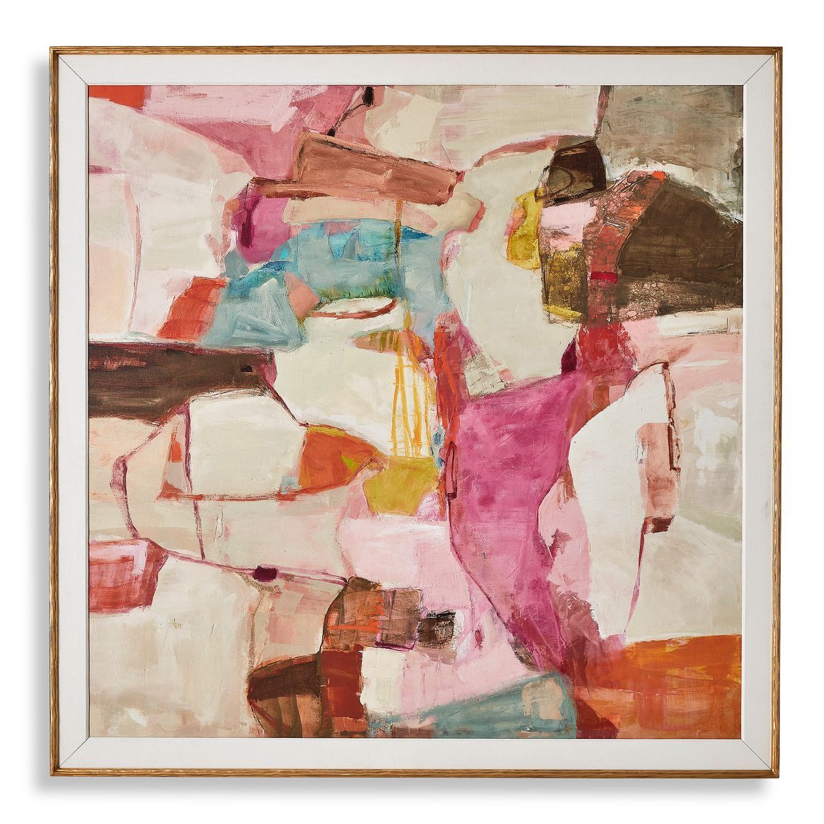 On The Right Path Framed Canvas 60 W X 60 H X 2 D (in)