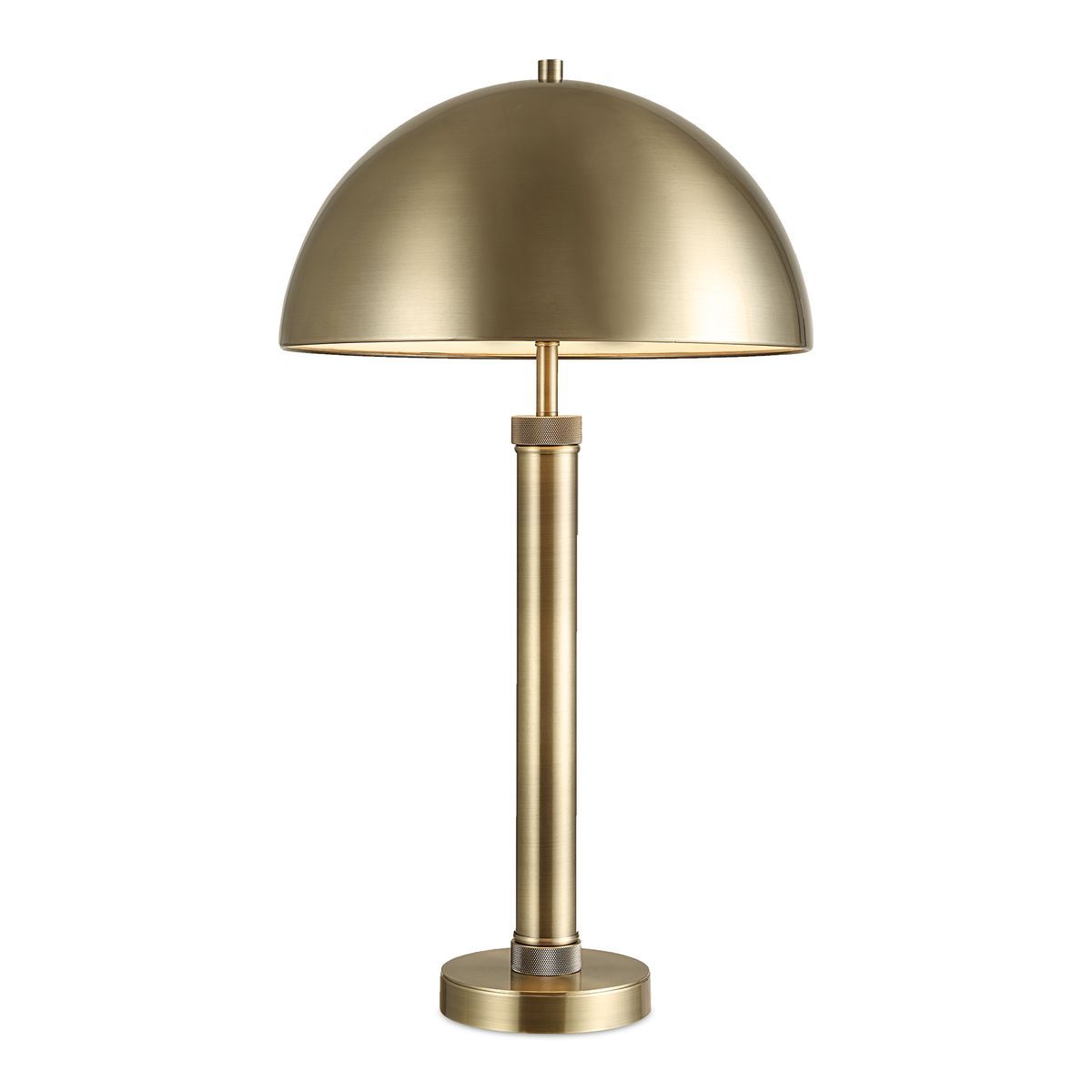 TABLE LAMP 27H, SHADE 8H X 15 Dia. (in)