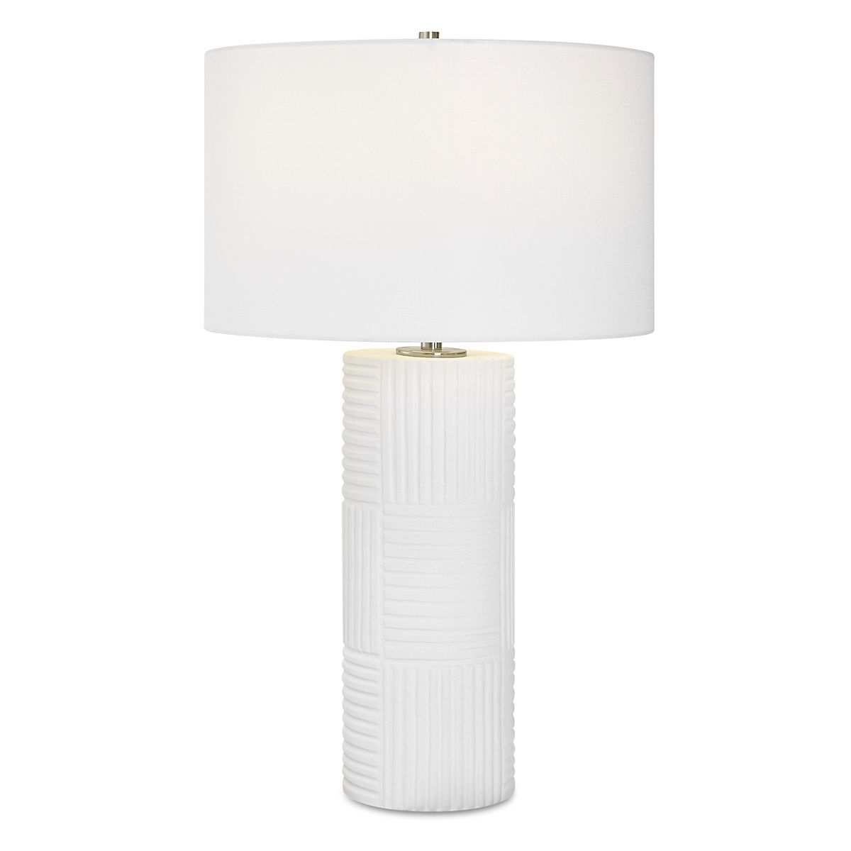 Patchwork Table Lamp 28H, SHADE 10H X 16 Dia. (in)