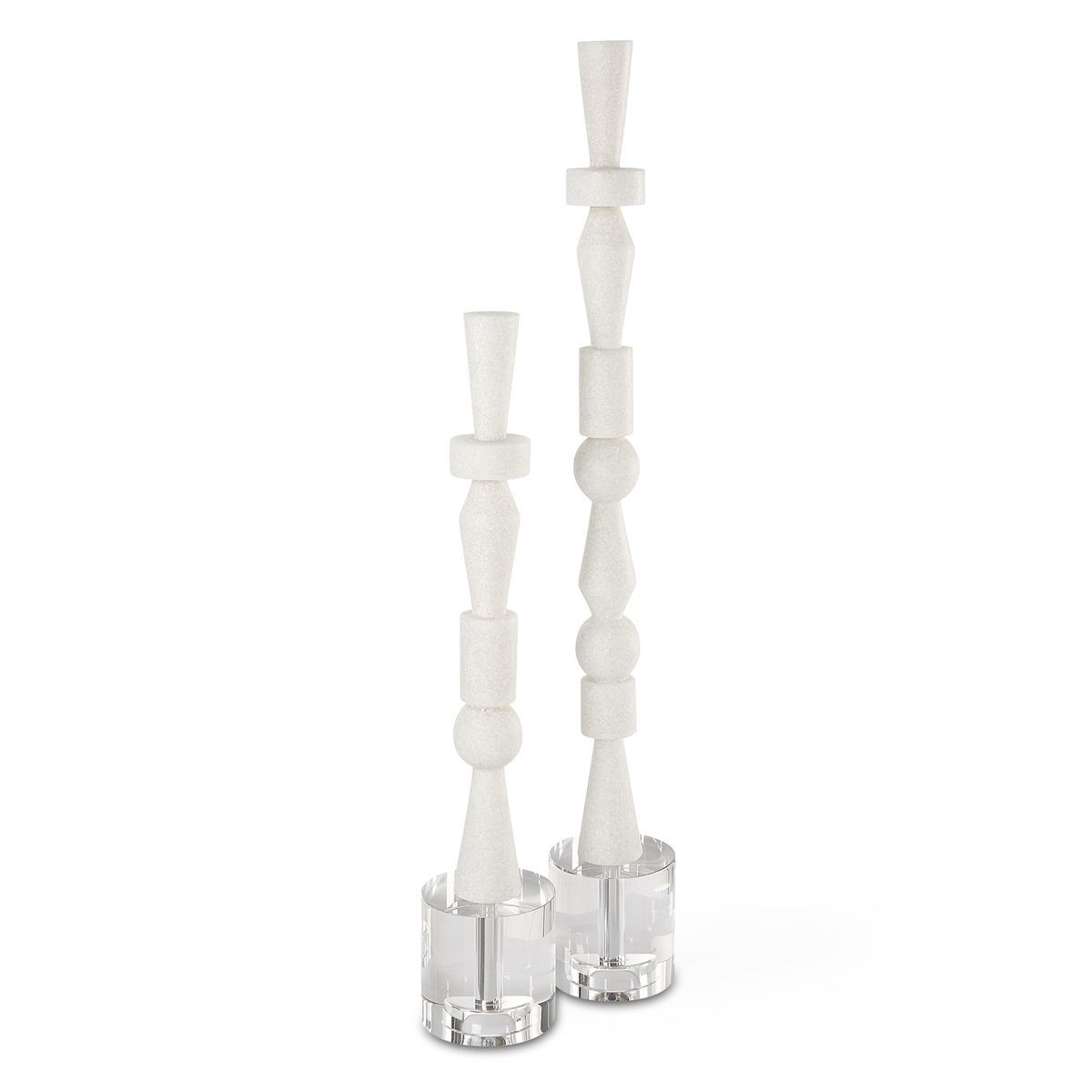 Norte Sculptures, S/2 4 W X 28 H X 4 D (in)
