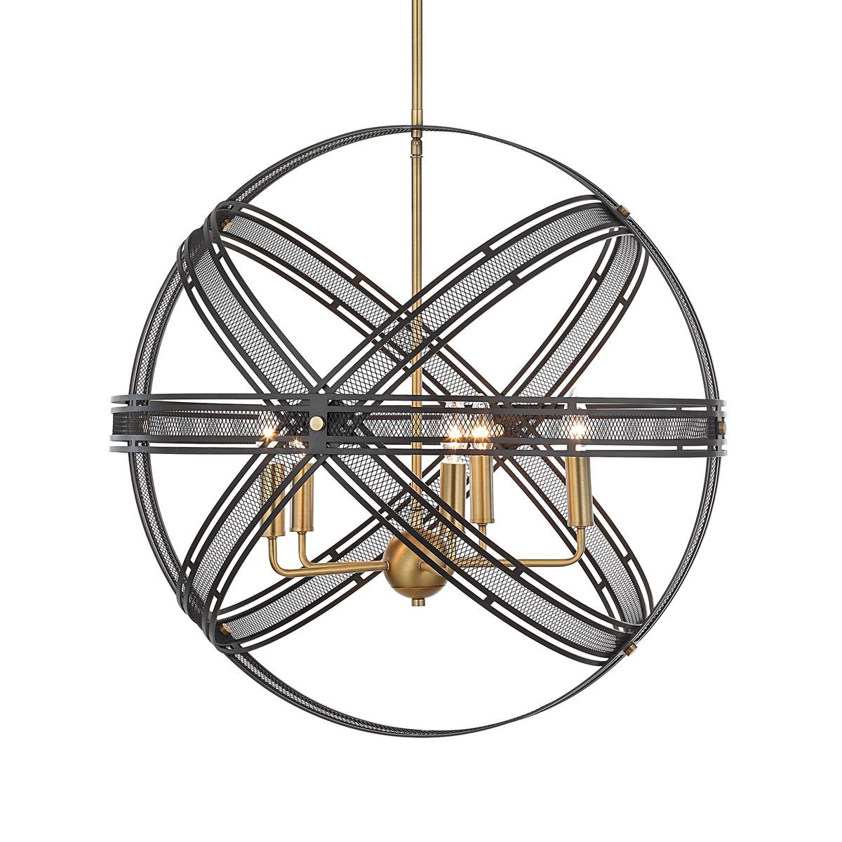 Spherical, 5 Lt Pendant