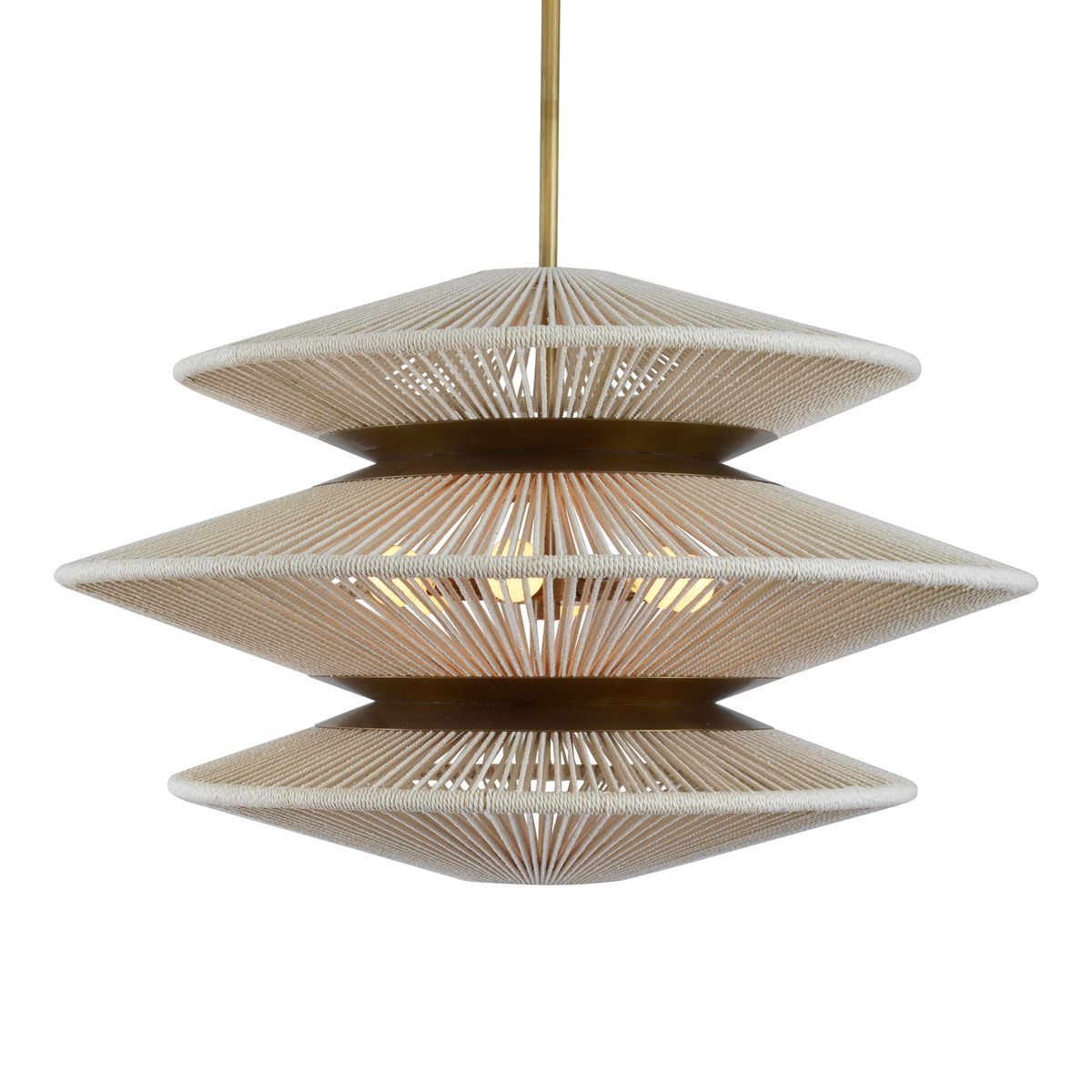String Trio, 6 Lt Pendant