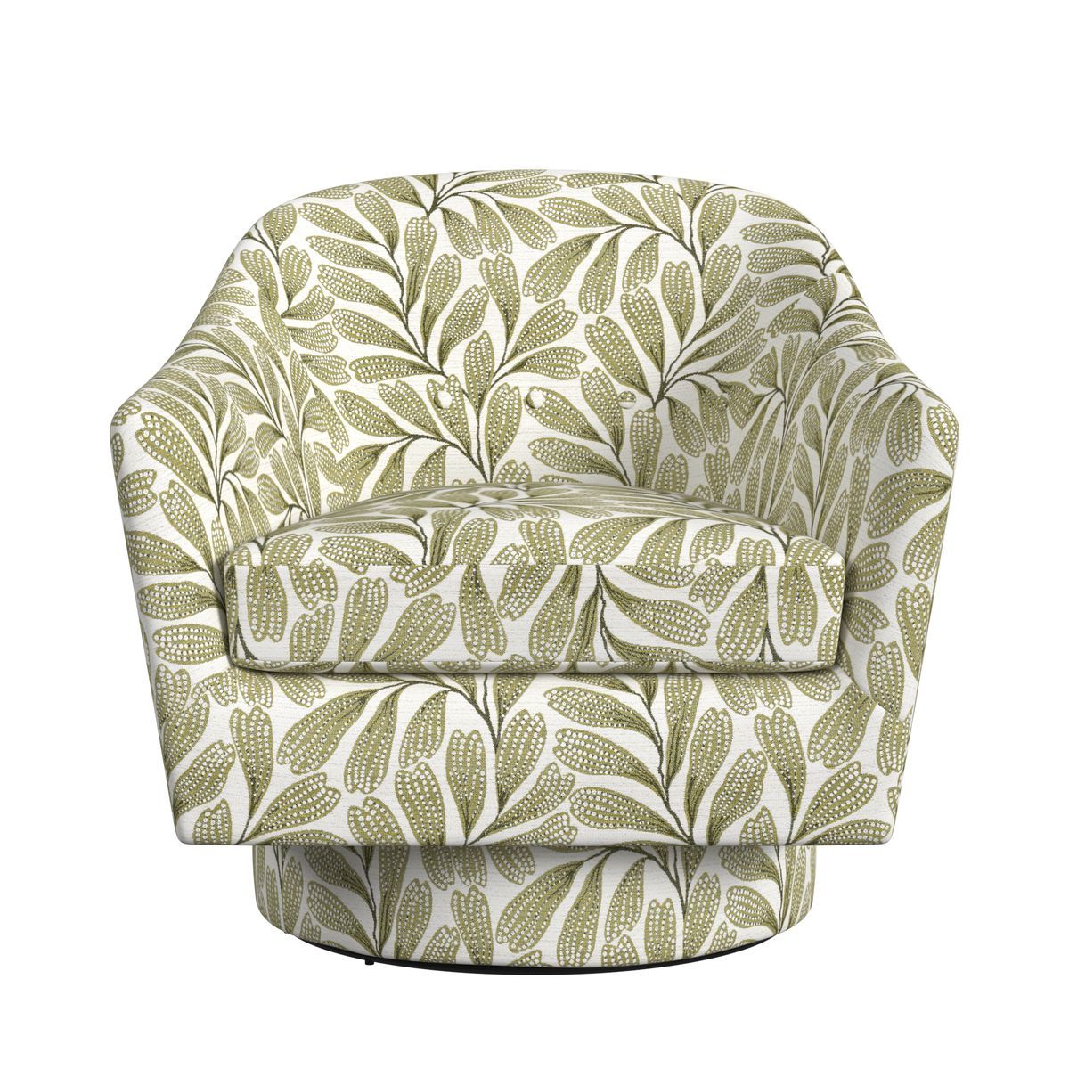 Coupe Swivel Chair - Hedge Green
