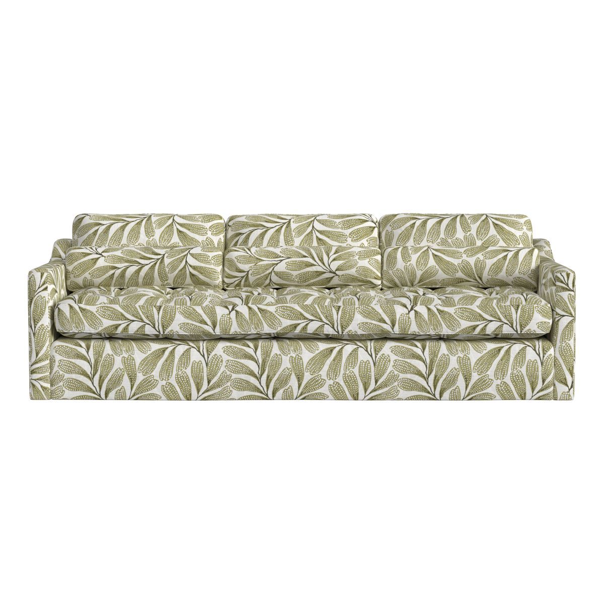 Slope 90 inch Sofa - Hedge Green
