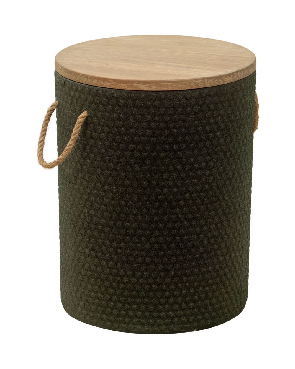 Beban Side Table Natural &amp; Black