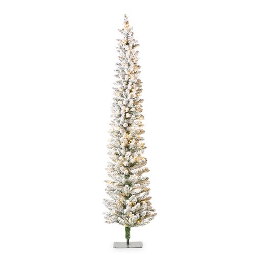7.5&#39; SNOWY ALPINE LIGHTED TREE