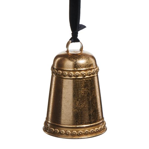 7&quot; GOLD BELL ORNAMENT